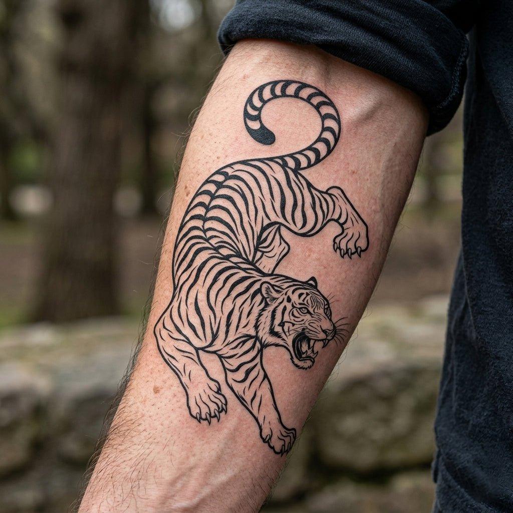 Tiger - inkbolt