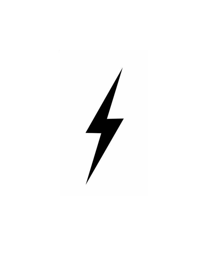 Tiny Lightning Bolt - inkbolt