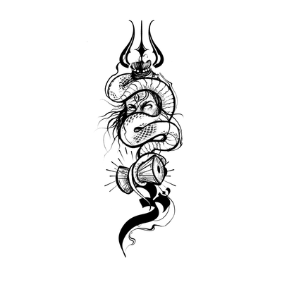 Vasuki Veil Sleeve - inkbolt