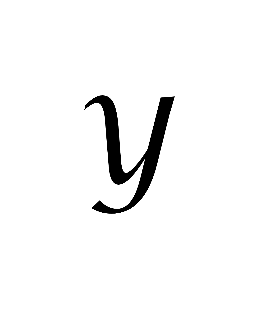Y Letter Tattoo - inkbolt